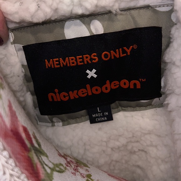 NWT Members Only Garfield Jacket Sz: Large - Picture 4 of 11